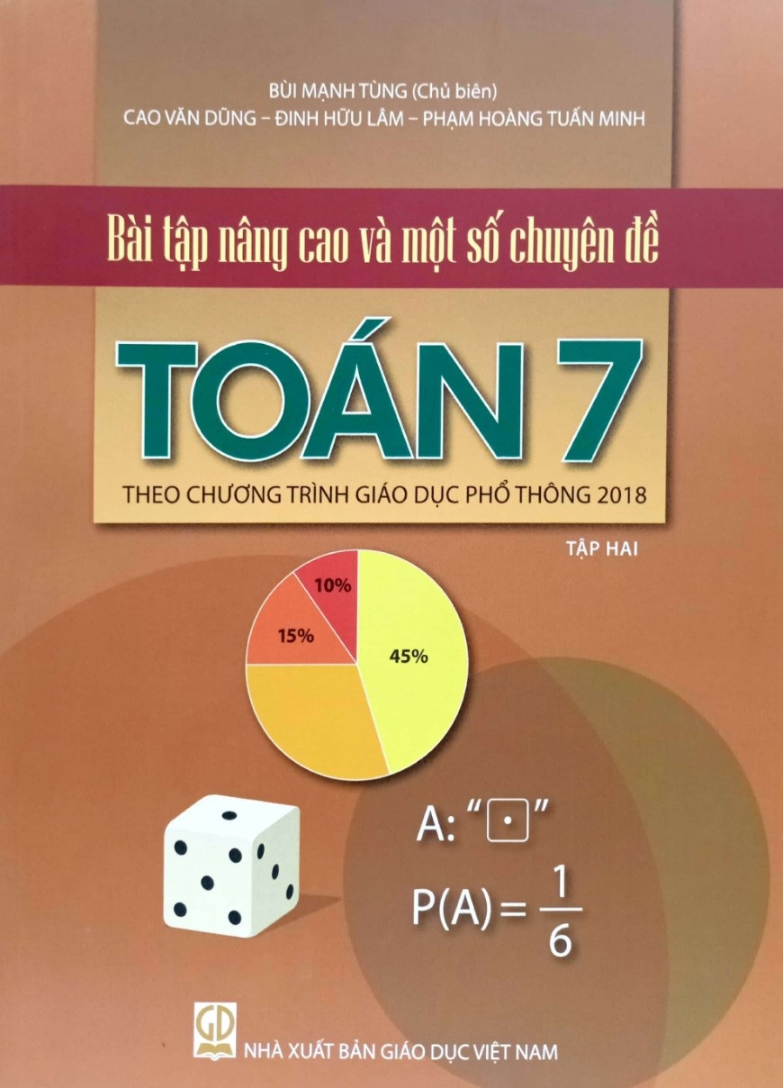 Combo Bài tập nâng cao và một số chuyên đề toán 7, tập 1, 2  (theo chương trình giáo dục phổ thông 2018).