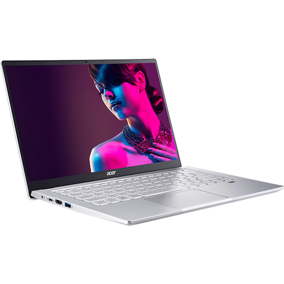 Laptop Acer Swift 3 SF314-43-R52K 14 inch AMD R7-5700U/ Win10 - Hàng Chính Hãng