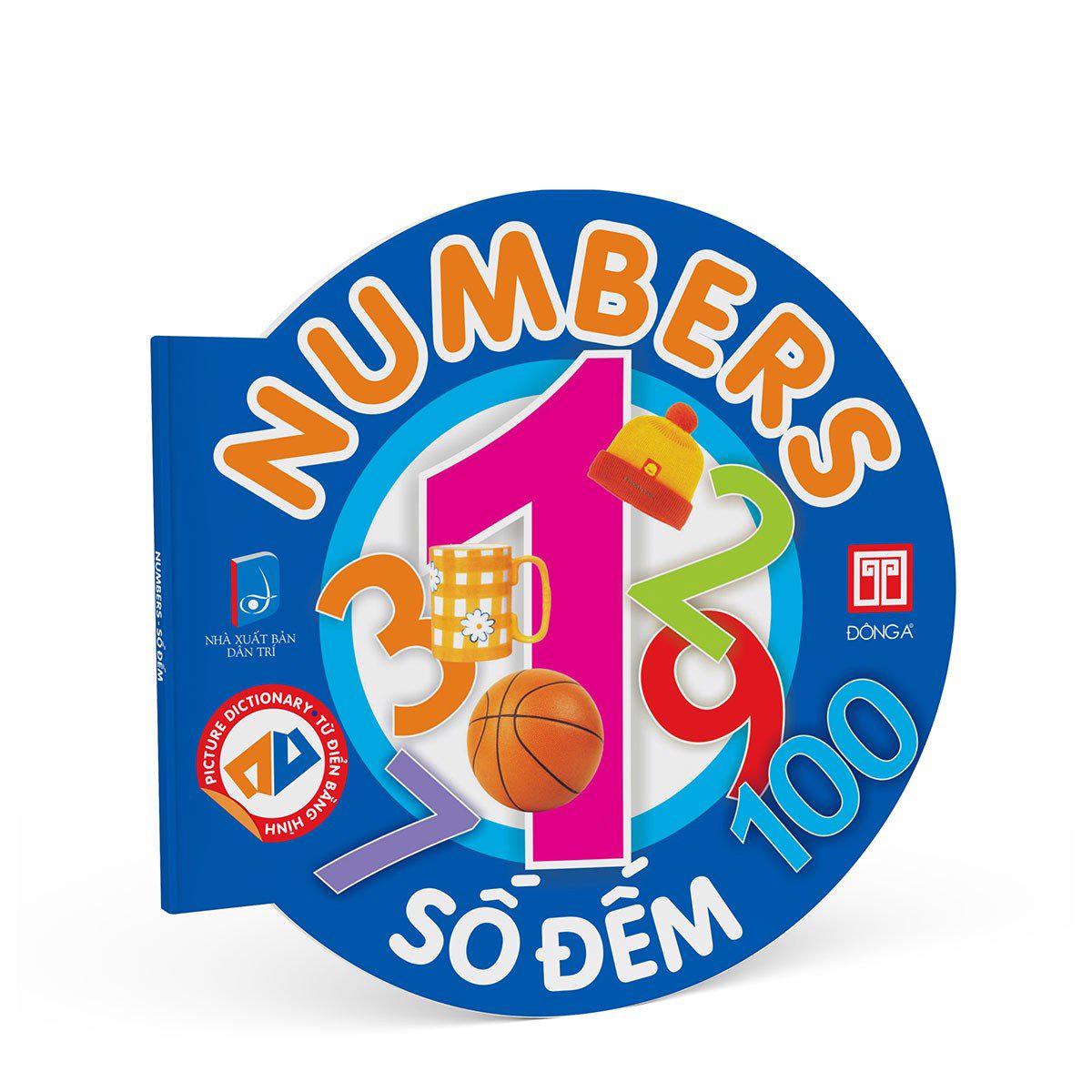 Picture Dictionary - Từ Điển Bằng Hình - Numbers - Số Đếm - Bìa Cứng