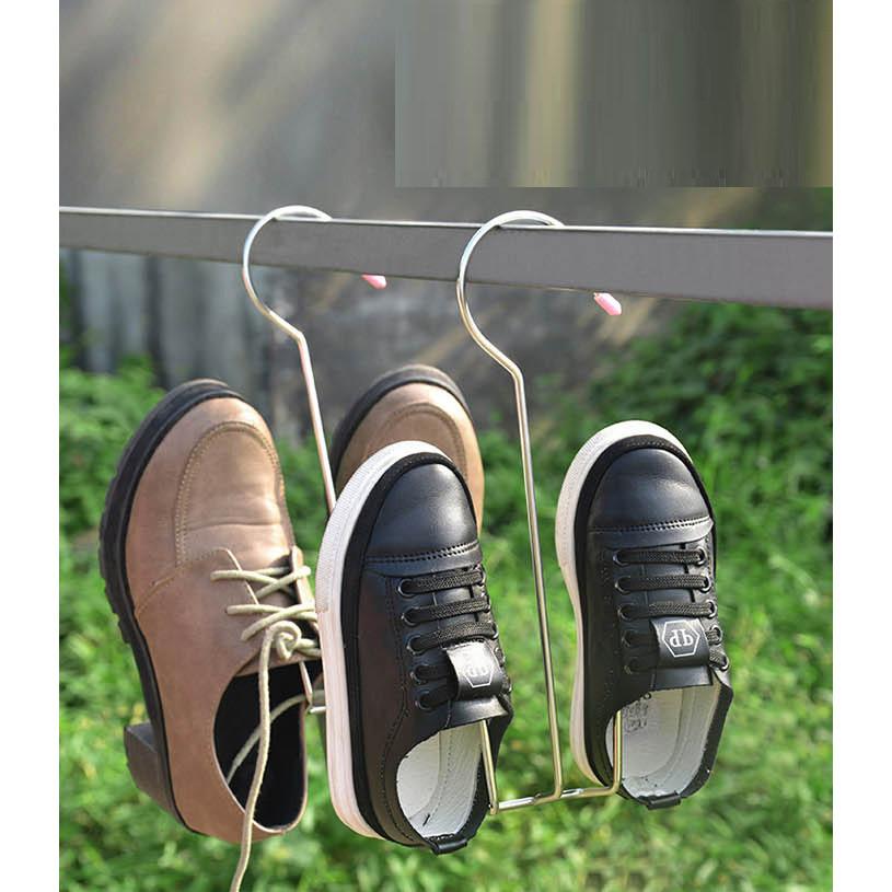 Móc phơi giày dép, móc treo giày dép inox cứng cáp đa năng tiện lợi gọn gàng, tiết kiệm không gian GD414-PHOIDEPINOX