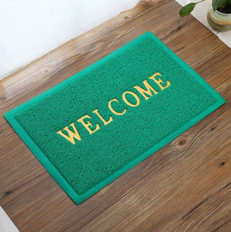 Thảm chùi chân welcome KT 120cm x 180cm Thảm Trải Khách Sạn, Siêu Thị Điện Máy, Tòa Nhà Lớn, Thảm Chùi Chân Nhựa PVC