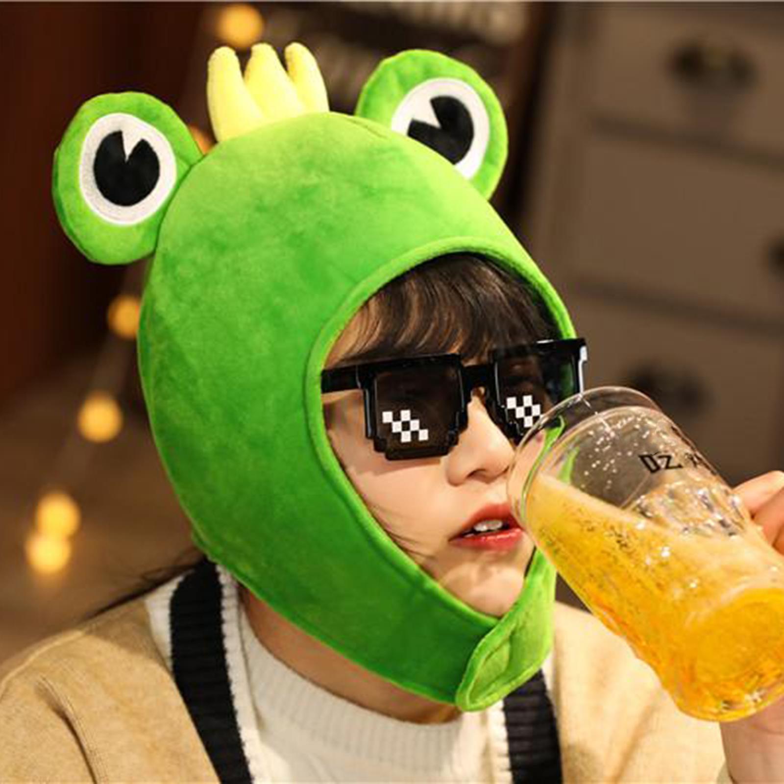 Women Men Plush Animal Hat   Headwear Funny Novelty Plush Hat Photo Props