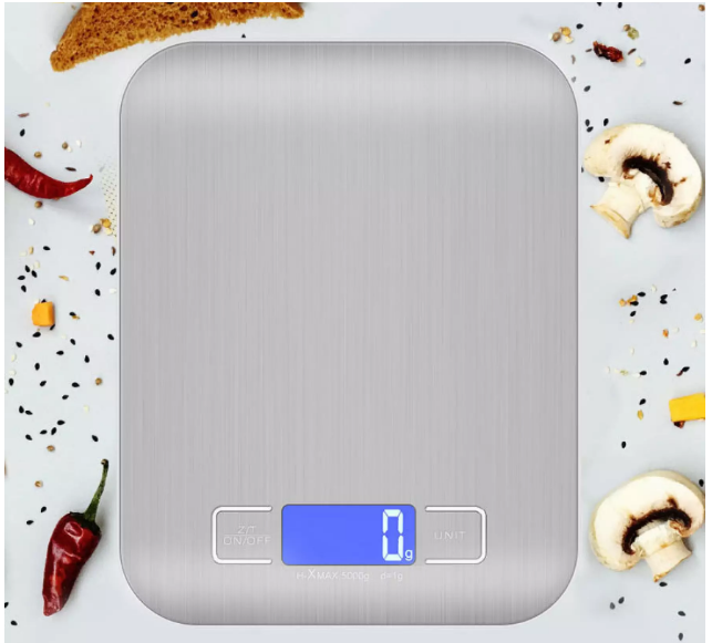 Cân Điện Tử Mini 5kg Hợp Kim Thép Sang Trọng cân điện tử dùng trong nhà bếp cân thực phẩm cân tiểu ly