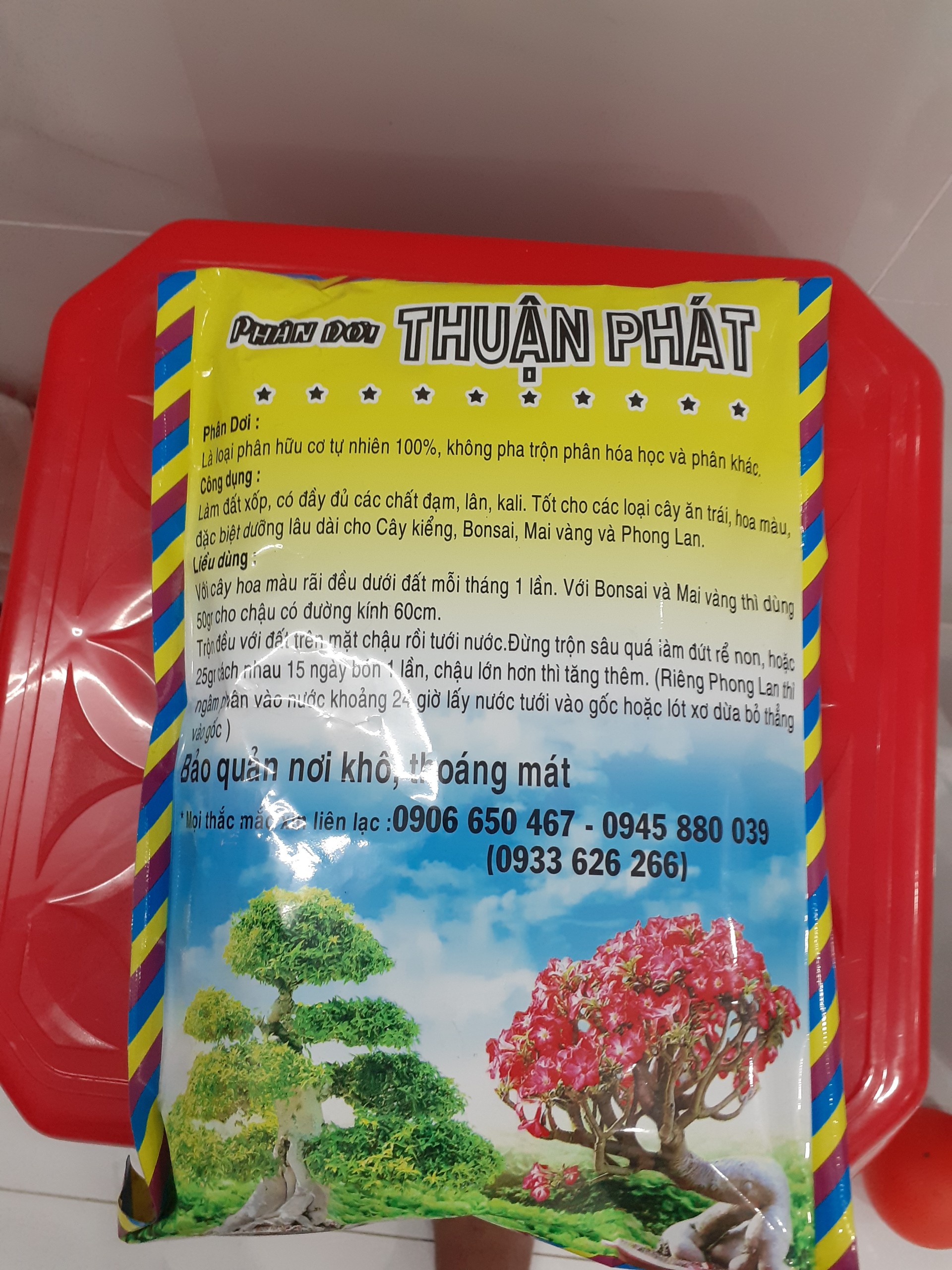 Phân dơi nguyên chất 100%