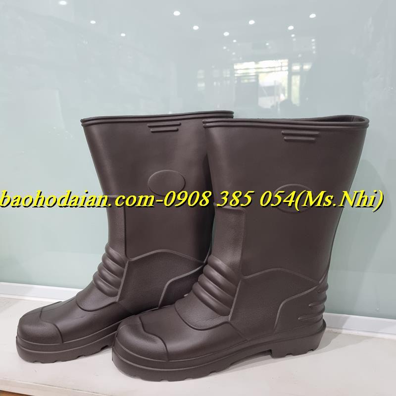 Ủng Xốp Màu Nâu Siêu Nhẹ Chống Thấm Nước Hãng VAC - Đầy đủ Size- Hình Thật