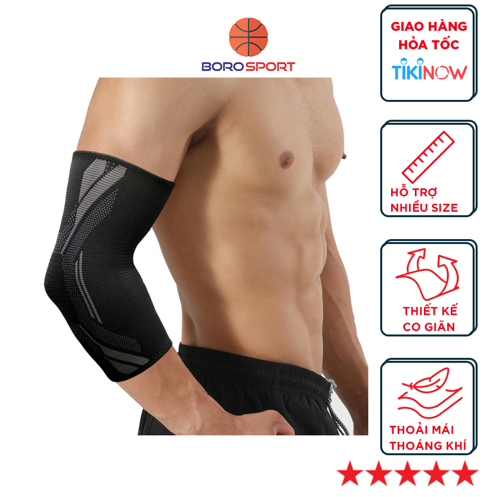 Băng quấn xỏ bảo vệ khủy tay khỏi chấn thương , lệch khớp CLEACCO BORO SPORT HS083