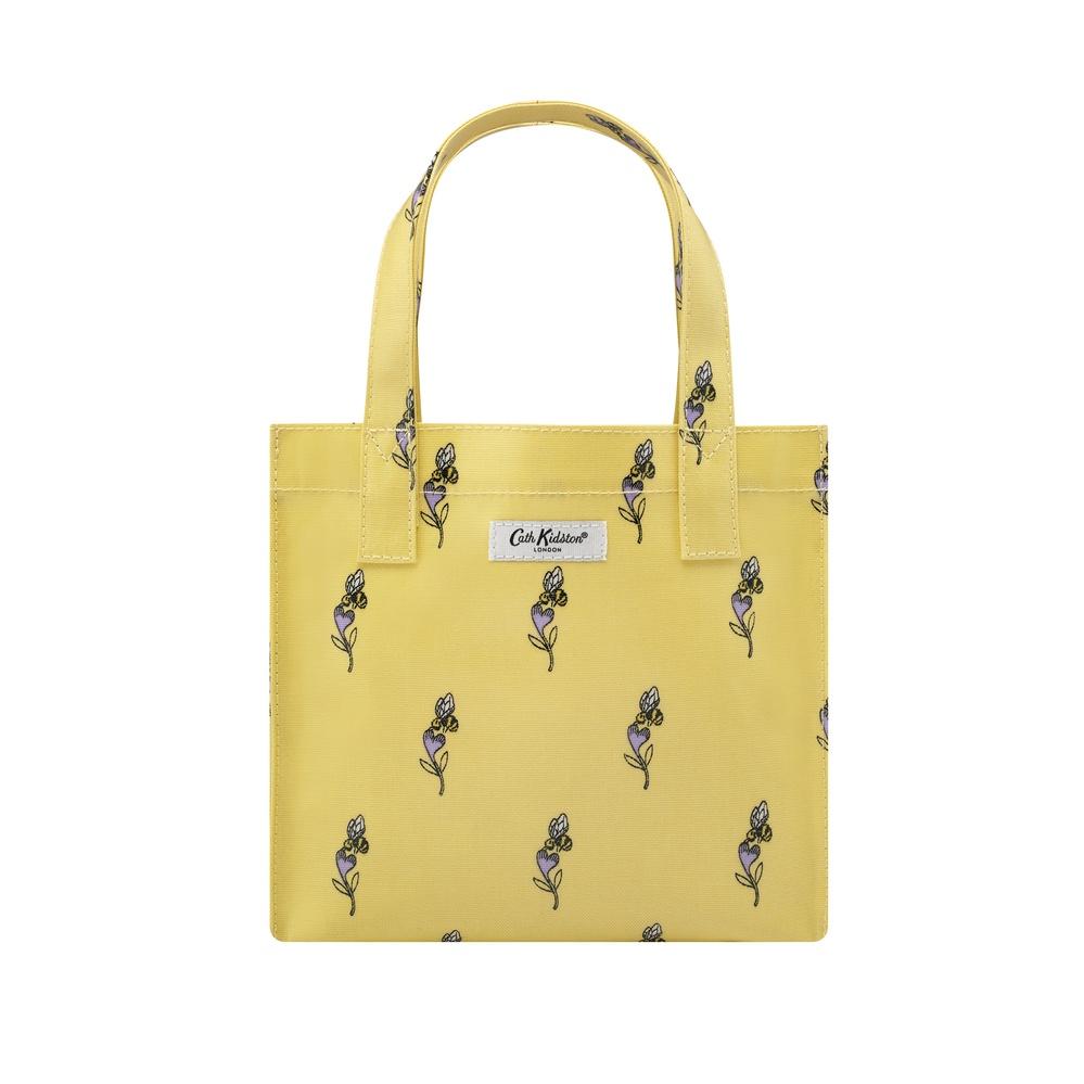 Cath Kidston - Túi đeo tay/Small Bookbag - Bee &amp; Heart - Yellow -1041910