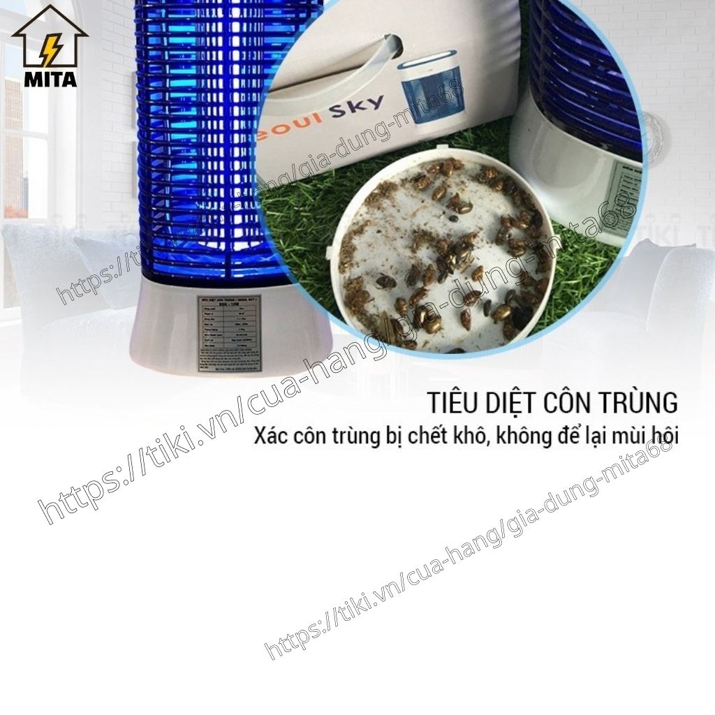 Đèn Bắt Muỗi - Đèn Diệt Côn Trùng SSK10W