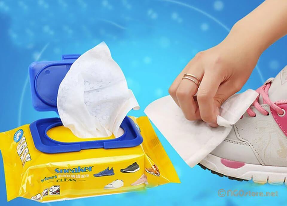 Combo Khăn lau giày Sneaker thần thánh & Túi đựng giày thể thao thời trang