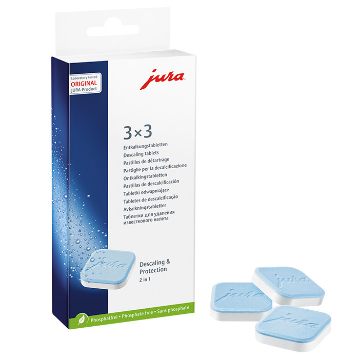 JURA 2 - PHASE DESCALING TABLETS - Hàng Chính Hãng