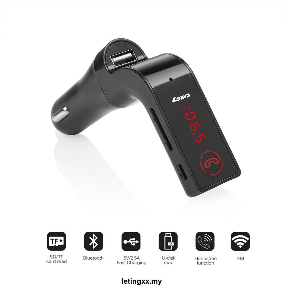 Máy Phát Nhạc Mp3 Bluetooth Không Dây Accnic G7 4 Trong 1 Cho Xe Hơi
