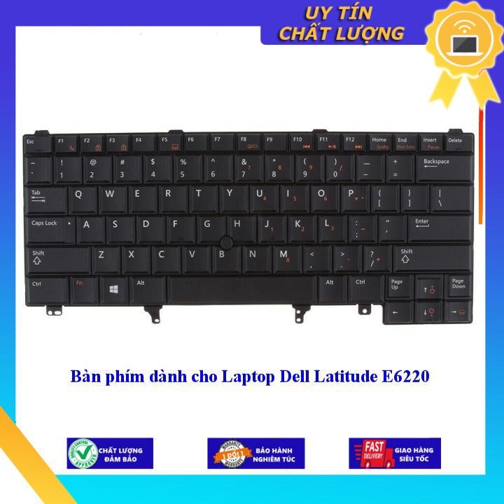 Bàn phím dùng cho Laptop Dell Latitude E6220 - Hàng Nhập Khẩu New Seal