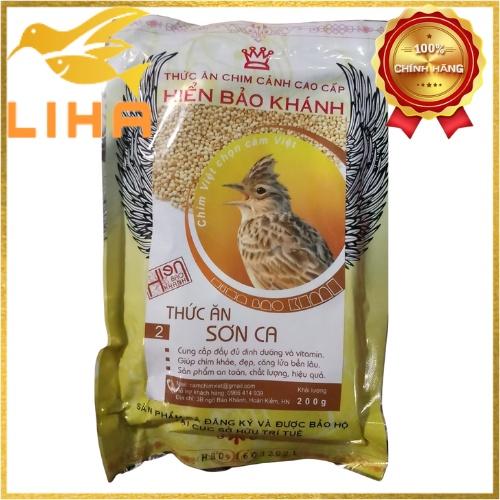 Cám Sơn Ca Hiển Bảo Khánh (Số 2) 200gr - Giúp Chim Căng Lửa, Thi Đấu