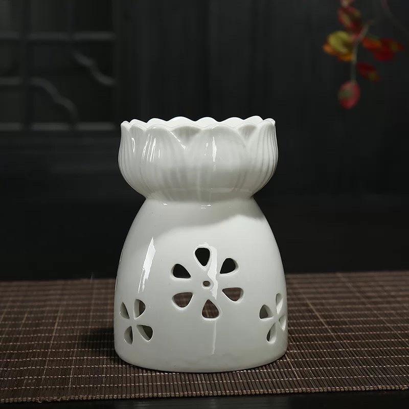 Bếp đốt tinh dầu trụ sen