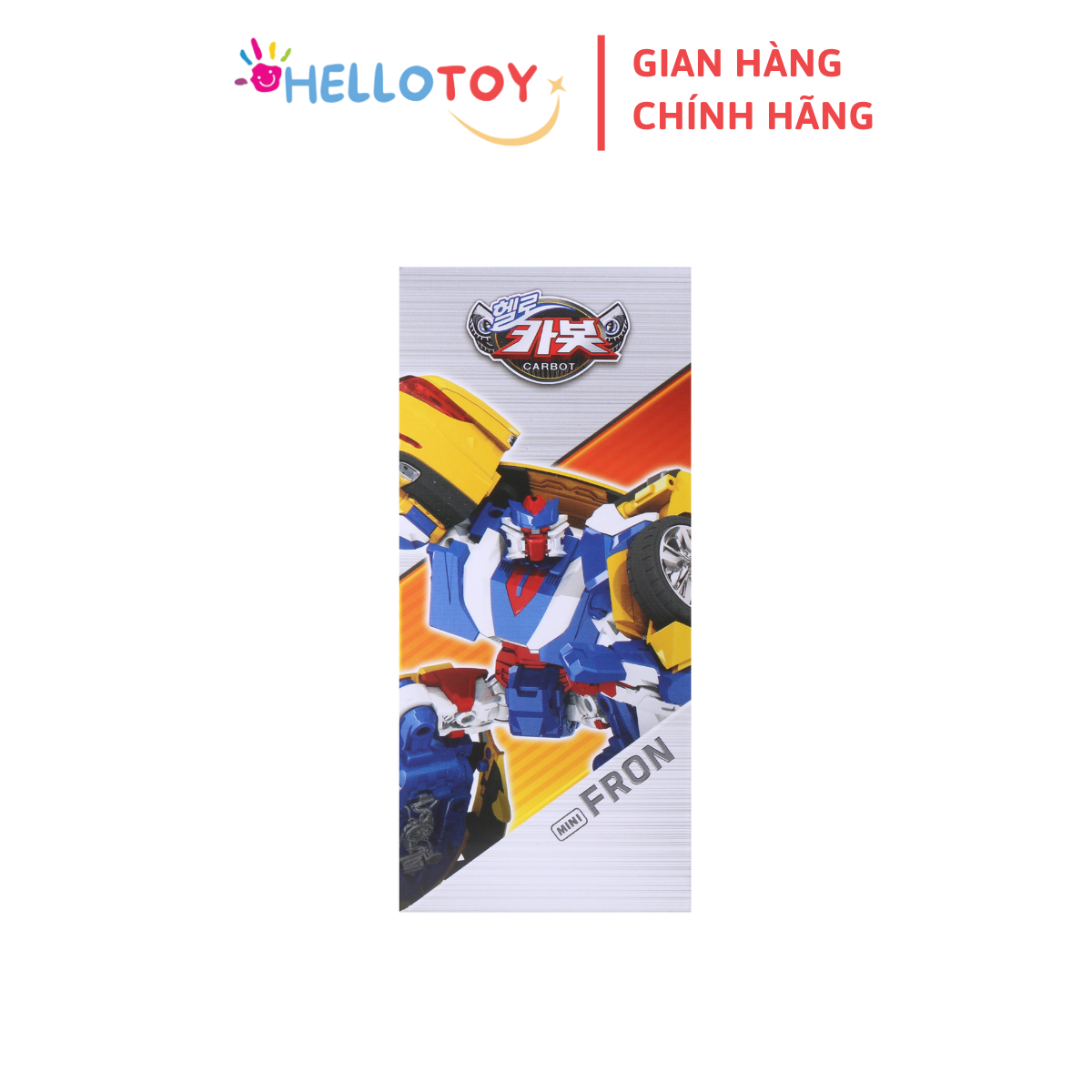 Đồ Chơi Mô Hình Lắp Ráp Xe Hơi Biến Hình HELLO CARBOT Mini Fron