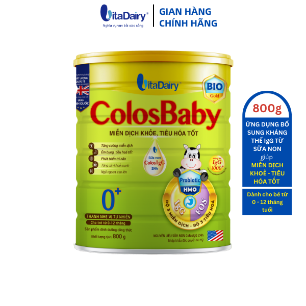 COLOSBABY BIO GOLD 0+ 800g 