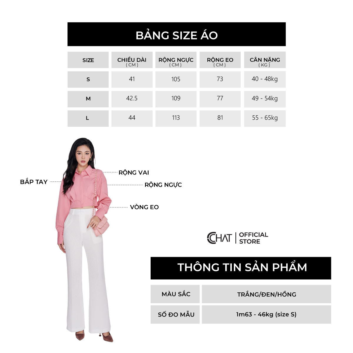 Áo Sơ Mi Nữ  4 Ly Bong Eo Chất Liệu Thô Cao Cấp 13FDT2004OT