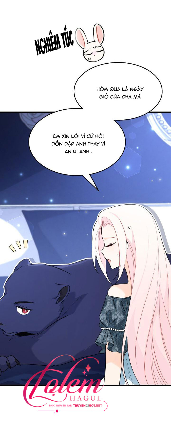 mối liên kết giữa báo đen và bé thỏ chapter 92 22