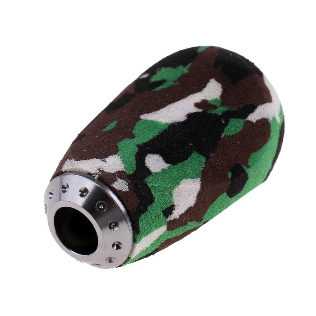 Fishing Reel Metal&EVA Knob Replacement 2 Ball Bearings Spinning Baitcasting Handle Reel Knob DIY
