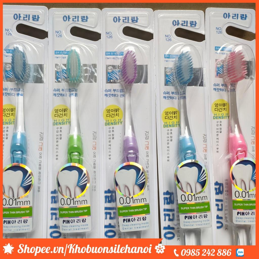 HỘP 45 Chiếc Bàn Chải Đánh Răng Hàn Quốc Siêu Mềm 0,01mm No 126