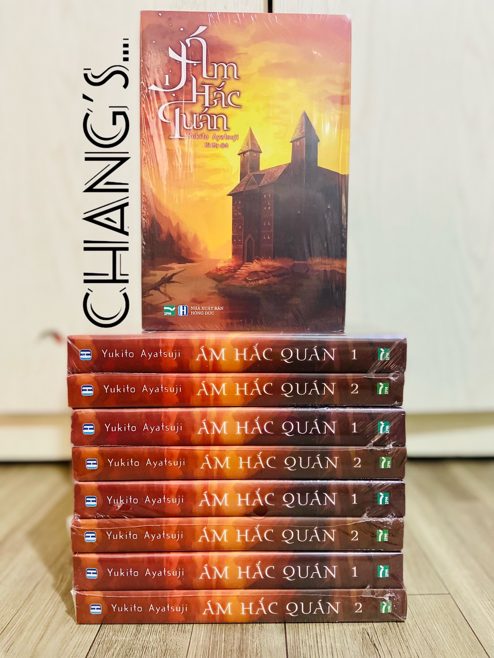 Ám Hắc Quán trọn bộ 2 tập - Yukito Ayatsuji (Chang Book)