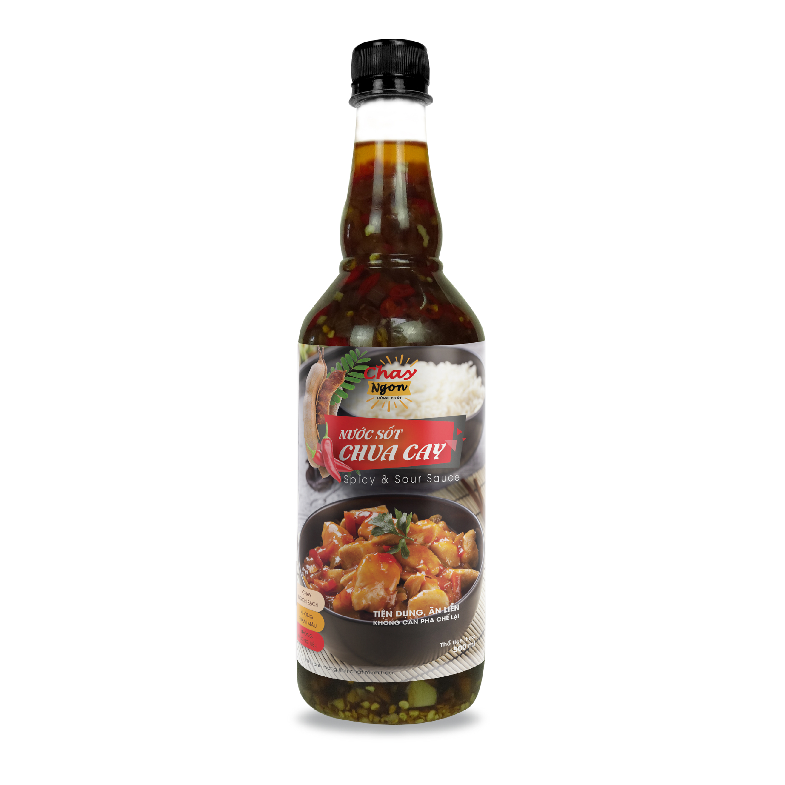 Nước Sốt Chua Cay hấp dẫn 500ml - Spicy &amp; Sour Sauce
