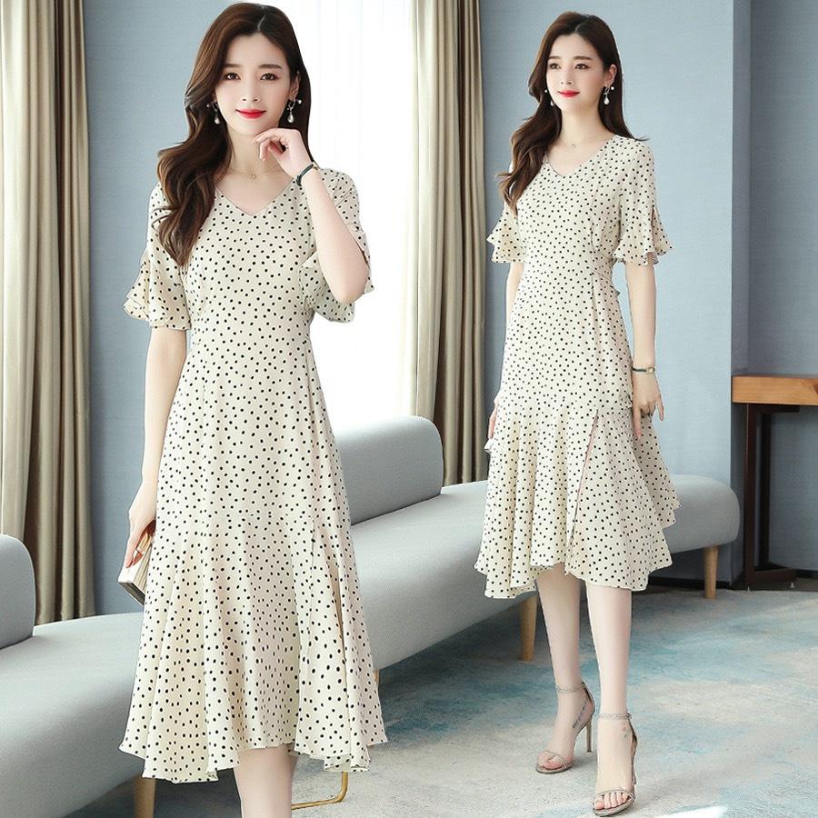 ĐẦM XÒE BIG SIZE DỰ TIỆC SANG CHẢNH THỜI TRANG HÀN QUỐC SIÊU XNH TÔN DÁNG CHO CÁC CHỊ EM
