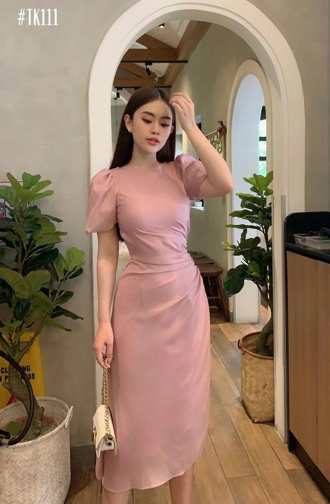 ĐẦM XÒE TAY BỒNG NHÚN HÔNG 74261848