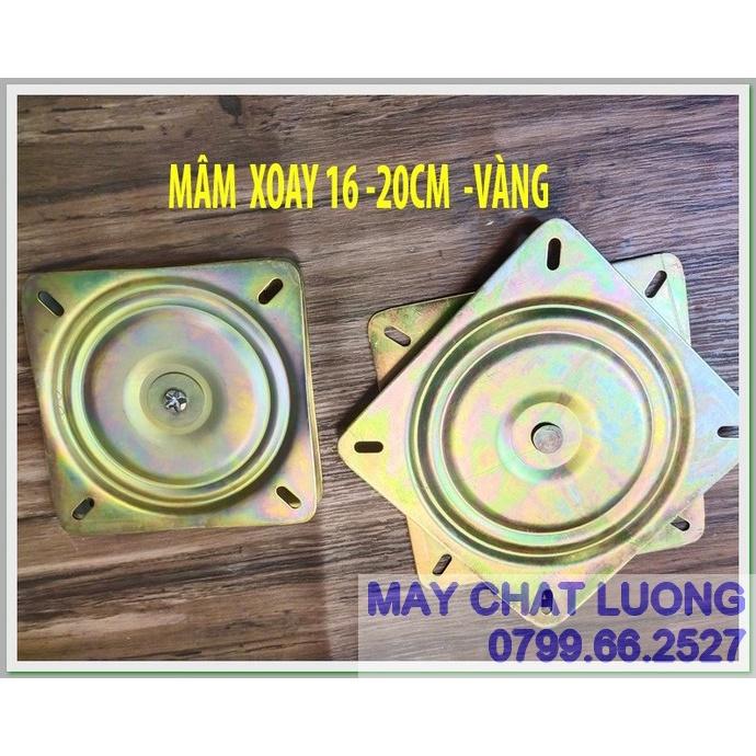 MÂM XOAY 160, 200MM VÀNG