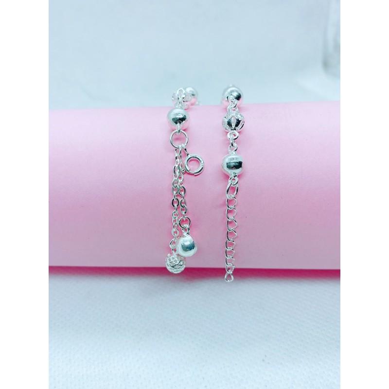 Lắc tay bạc cao cấp siêu đẹp, cá tính.