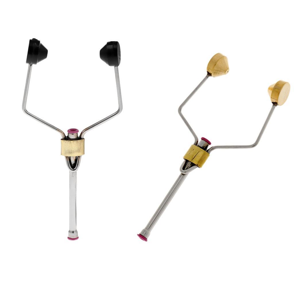 3-6pack Fly Tying Tools Ceramic Fly Tying Materials Bobbins Thread Holder Golden