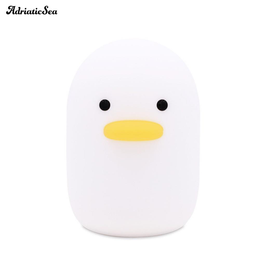 Đèn LED Sạc USB Siêu Mềm Hình Vịt Dễ Thương