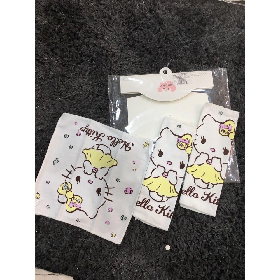 Khăn sữa em bé cotton siêu mềm hình hoạt hình 1134, chất liệu cotton 100% , thương hiệu Aiueo Nhật Bản.