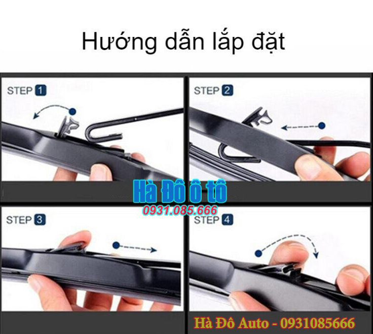 Chổi gạt mưa highlander - Bộ 2 chổi gạt mưa trước toyota highlander