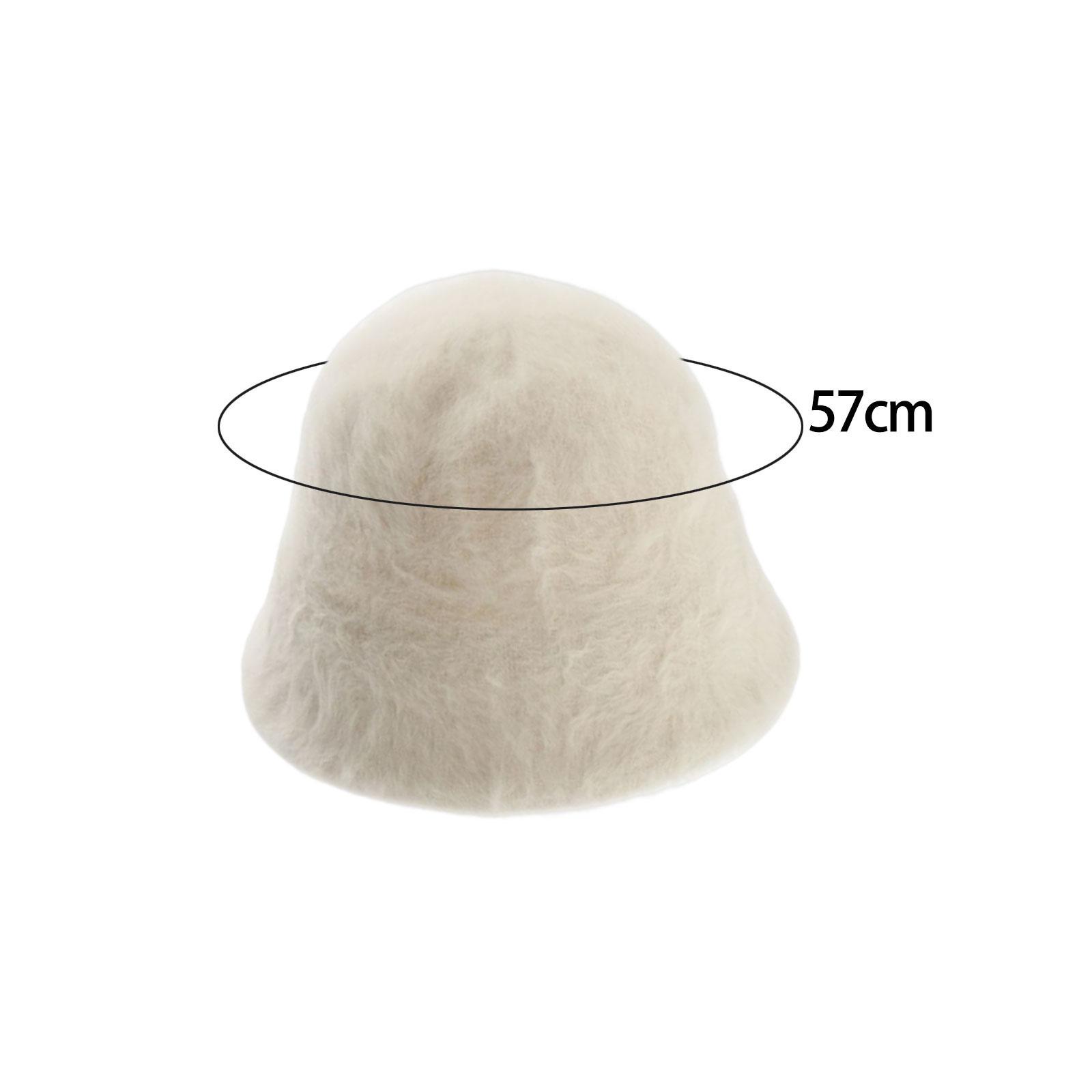 Casual Bucket Hat Fisherman Cap Windproof Headwear Adjustable Warm Womens Winter Fisherman Hat for Cycling Outdoor Camping Autumn Winter