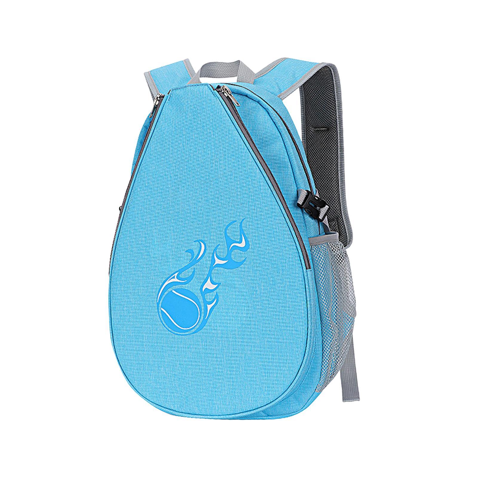 Tennis Backpack Portable Tennis Bag for Tennis Racket, Badminton Racquet Blue