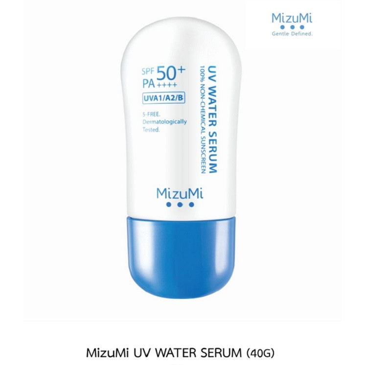 Kem Chống Nắng MizuMi UV Water Serum Non-Chemical Sunscreen Gốc Nước SPF50+ PA++++ 40g