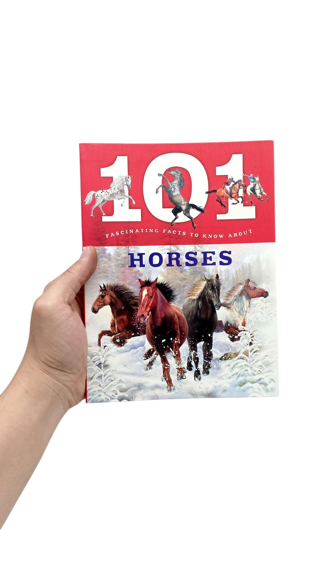 Sách ngoại văn: 101 Fascinating Facts To Know About - Horses