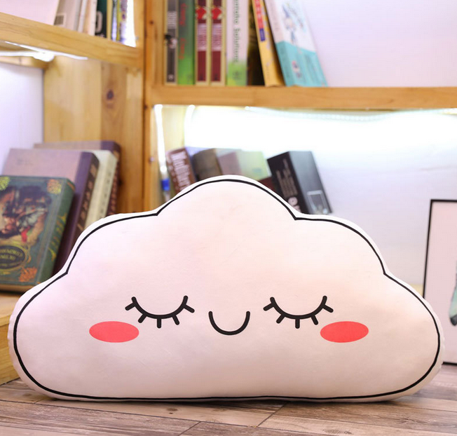 Hot Mới Đáng Yêu Sang Trọng Mặt Trời Gối Ngủ Cầu Vồng Mặt Trăng Đệm Cũi Trang Trí, Chất Liệu Mềm Mại, Quà Tặng Sinh Nhật Cho Trẻ Em Quà Giáng Sinh đồ Chơi