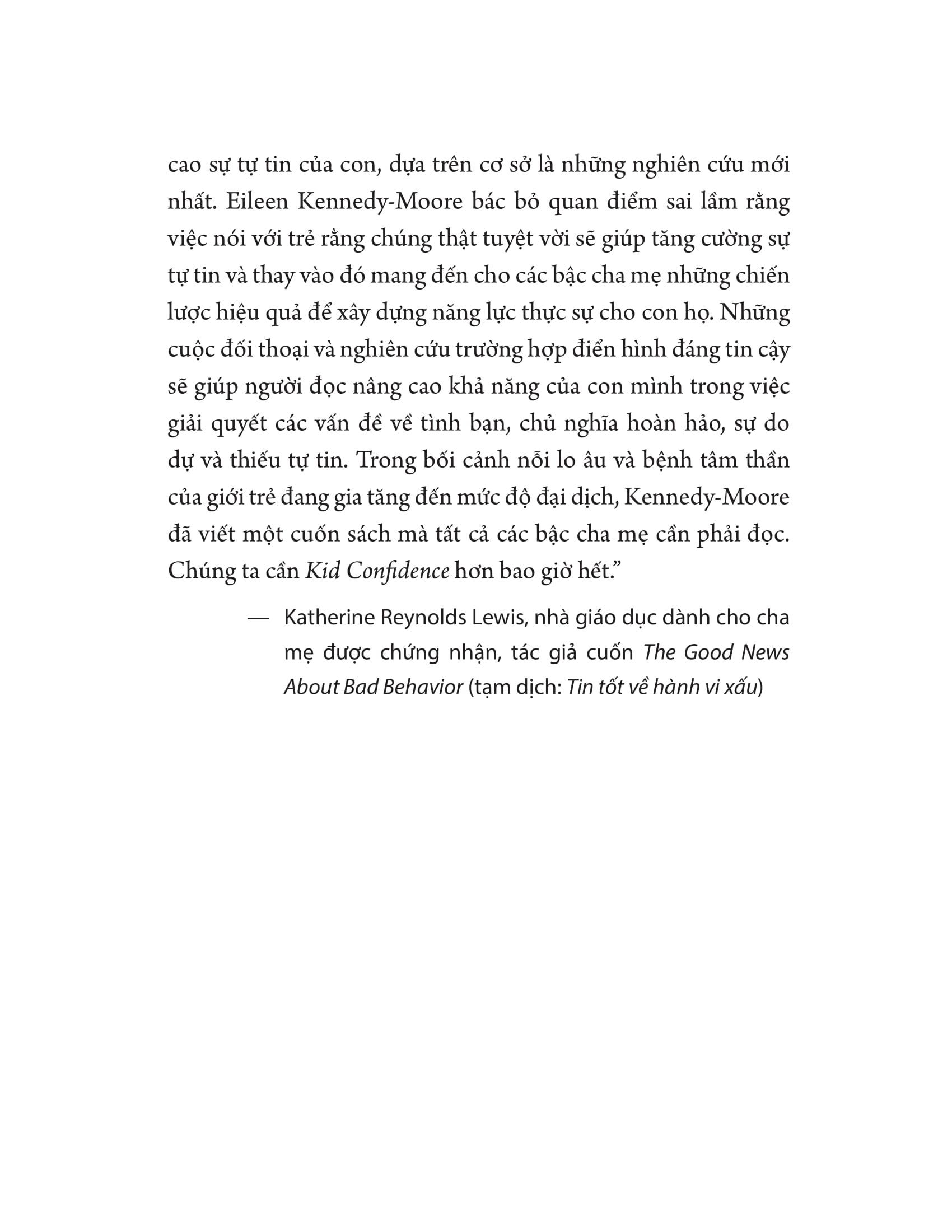 Sách - Kid Confidence - Xây Dựng Sự Tự Tin Cho Trẻ