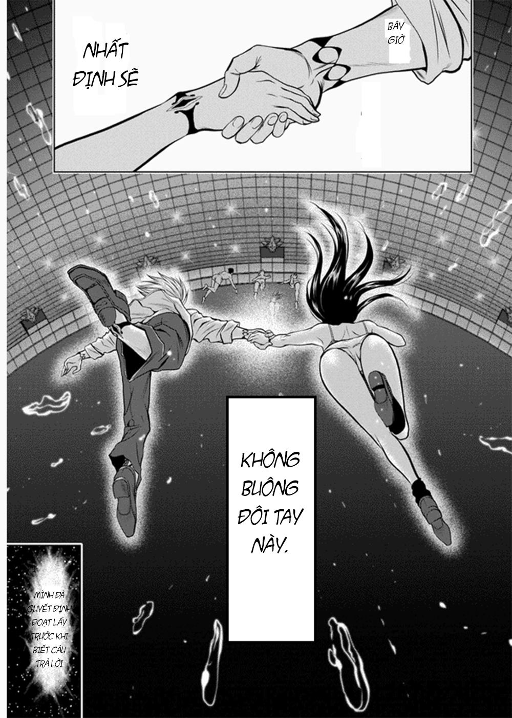 100 tầng trên mặt đất ~ xác suất thoát 0,0001% chapter 8 22