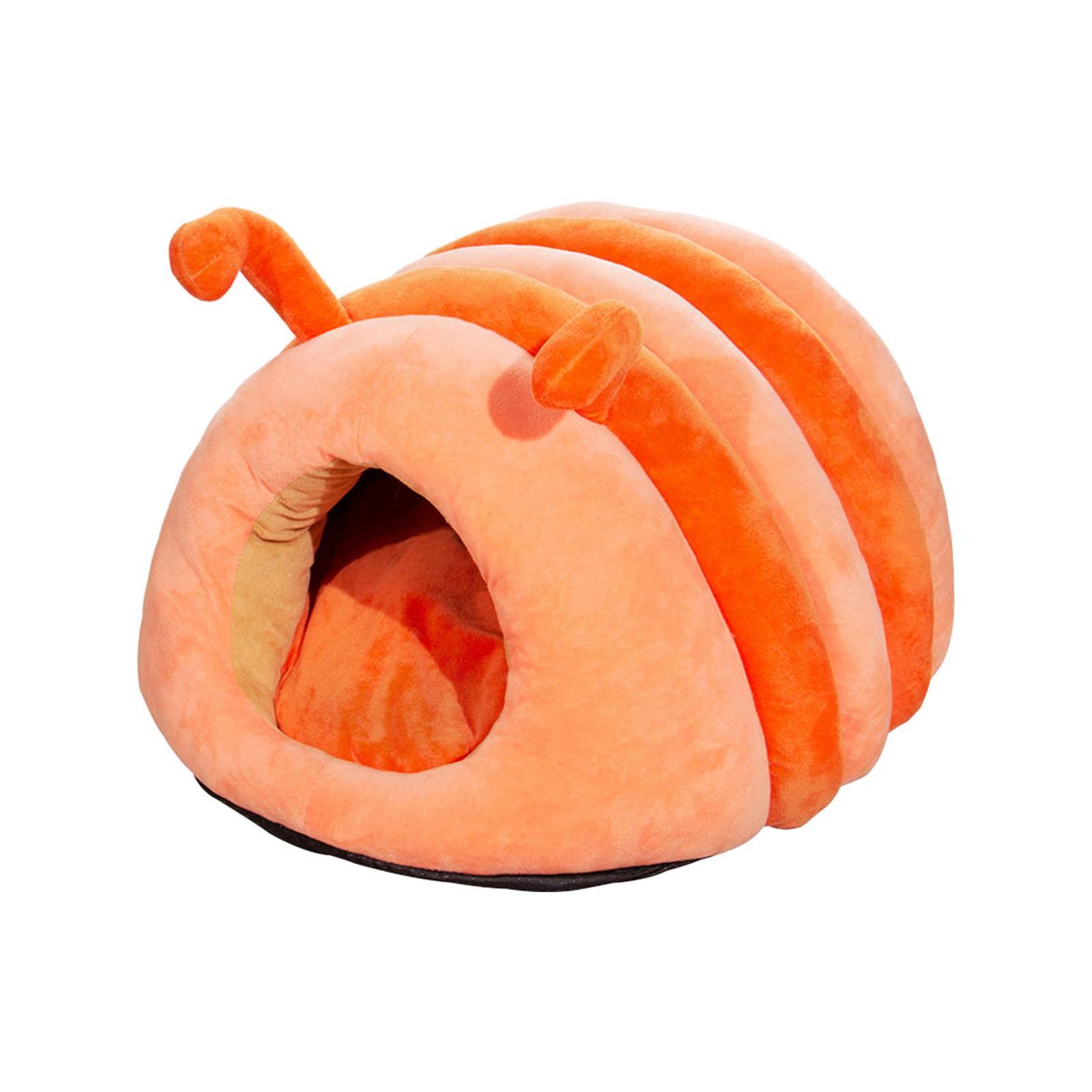 Animal Shape Cave Bed Cat Dog House Anti Slip Bottom Portable No Deformation Kennel Pad Sleeping Bed for Rabbit