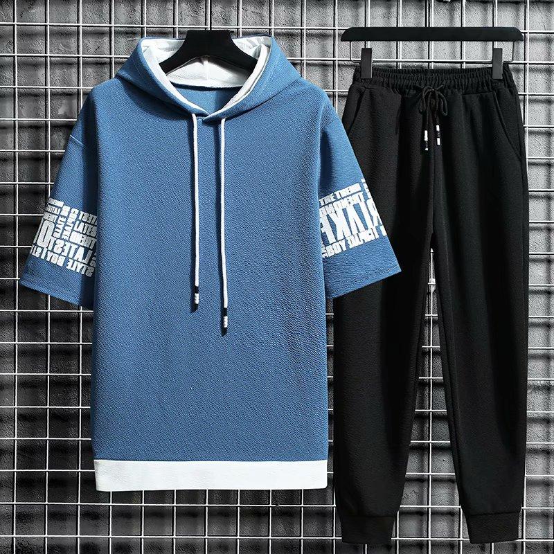 Set Quần Dài Và Áo Hoodie Thời Trang Phong Cách Hàn Quốc Cho Nam Size M-3Xl.