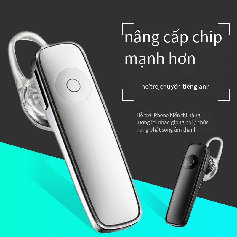 Phong cách mới nhất M165 tai nghe bluetooth thể thao không dây gọi xe tai mini treo tai nghe nhạc stereo