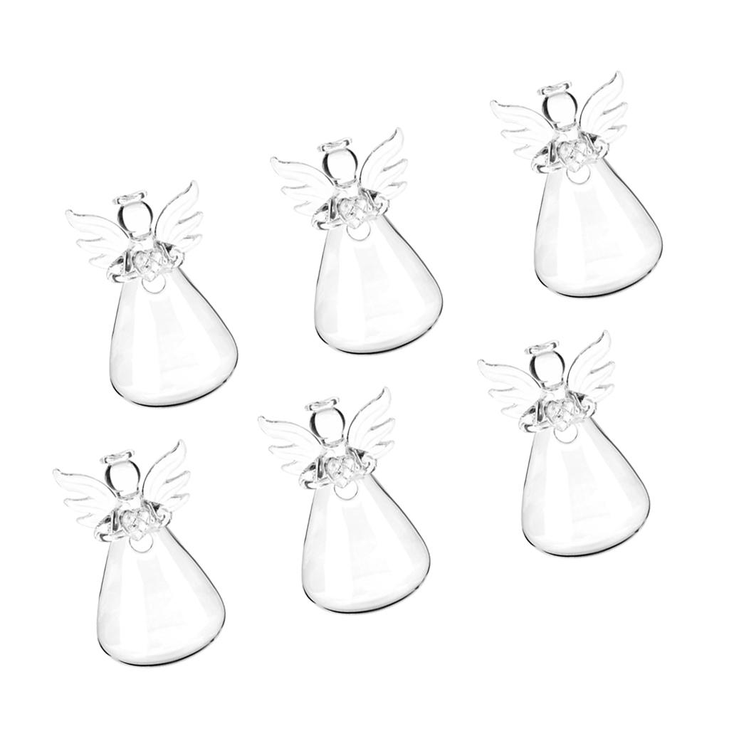 Phép Lạ Chiếu 6 Chi Tiết Thủy Tinh Lọ Hoa Thủy Canh Thực Vật Bình Bottl Hộp Đựng Nhà Thiên Thần