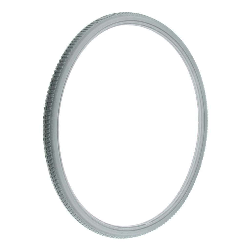 2pcs Polyurethane   Wheelchair Street Tire Fits Most 24x1 3/8