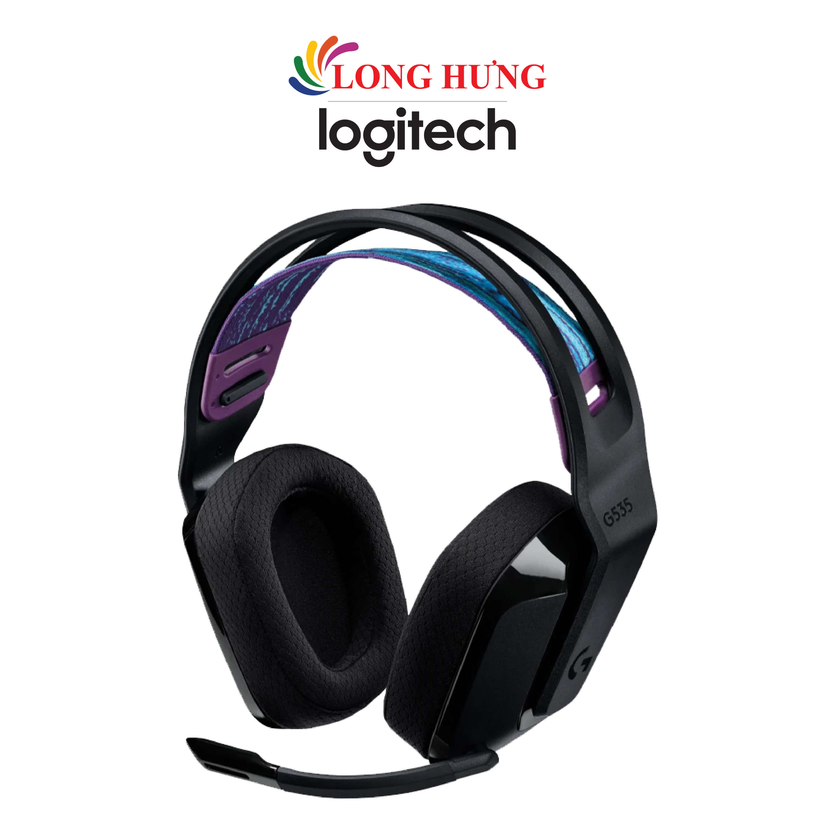 Tai nghe chụp tai không dây Gaming Logitech G535 Lightspeed - Hàng chính hãng