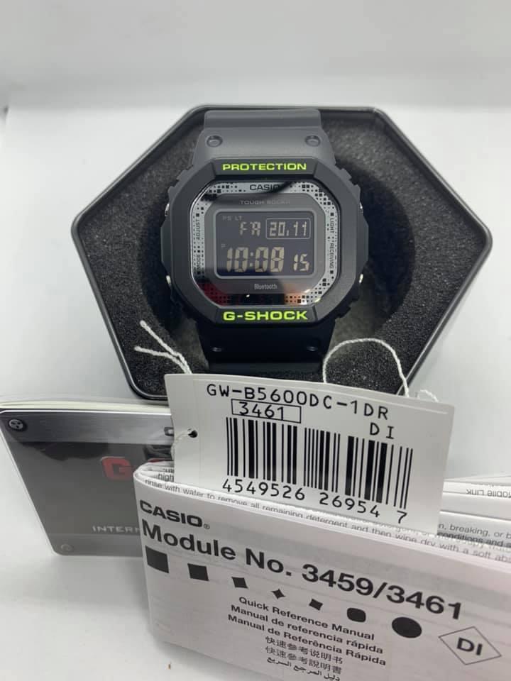 Đồng Hồ Nam Dây Nhựa Casio G-Shock GW-B5600DC-1DR Năng Lượng Mặt Trời | GW-B5600DC-1