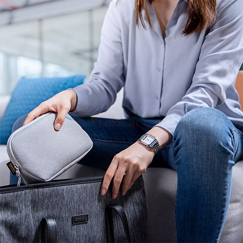Túi chống sốc Tomtoc Defender-A13 Laptop Sleeve with Accessory Pouch Macbook Pro 14 inch A13D2 - Hàng chính hãng