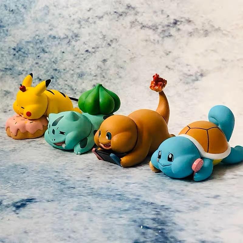 Mô hình Pokemon Elf Sleep Hand Office Aberdeen Sandbag Doll Car Car Car Trang trí